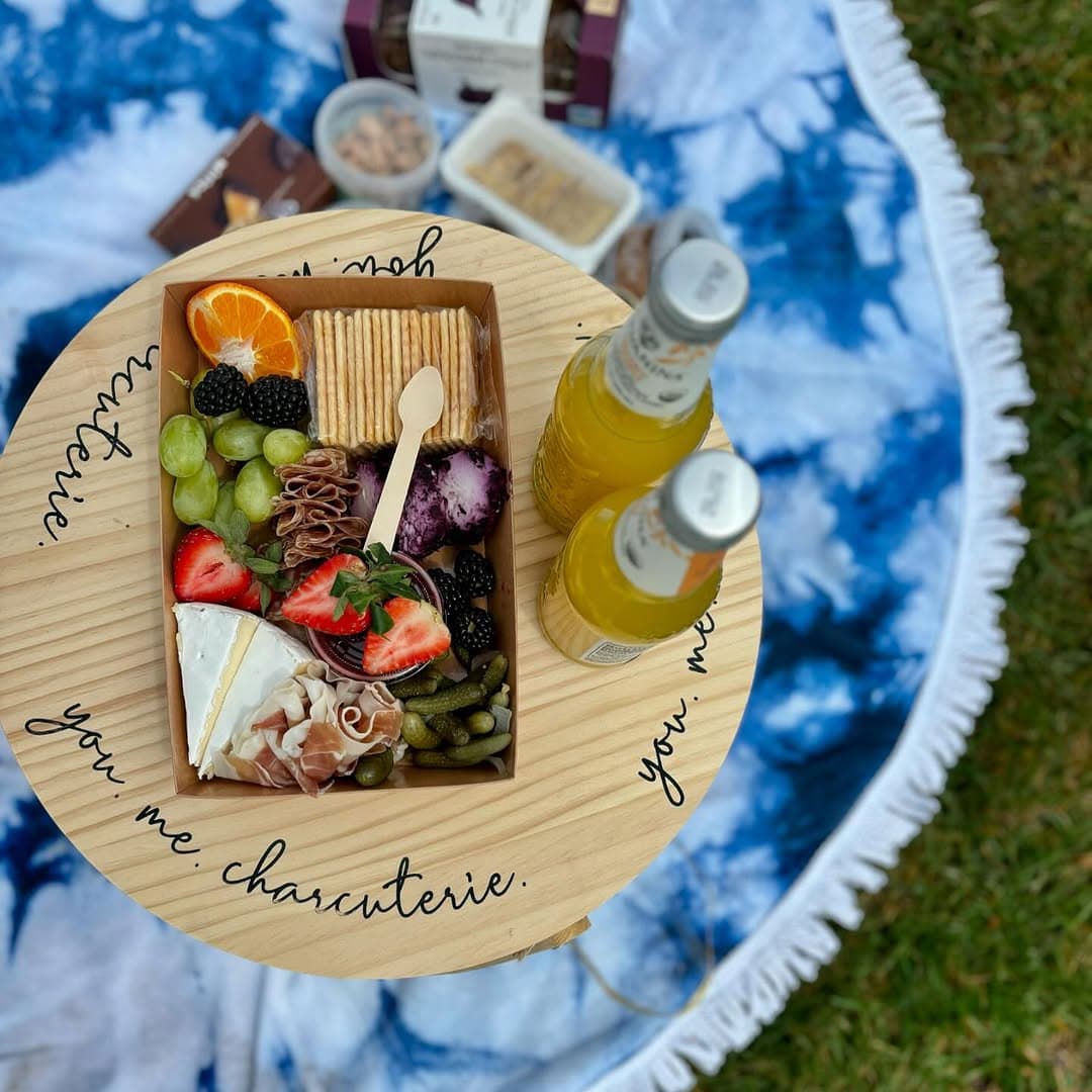 Recurring weekend grazing board subscription for cozy nights in and gatherings