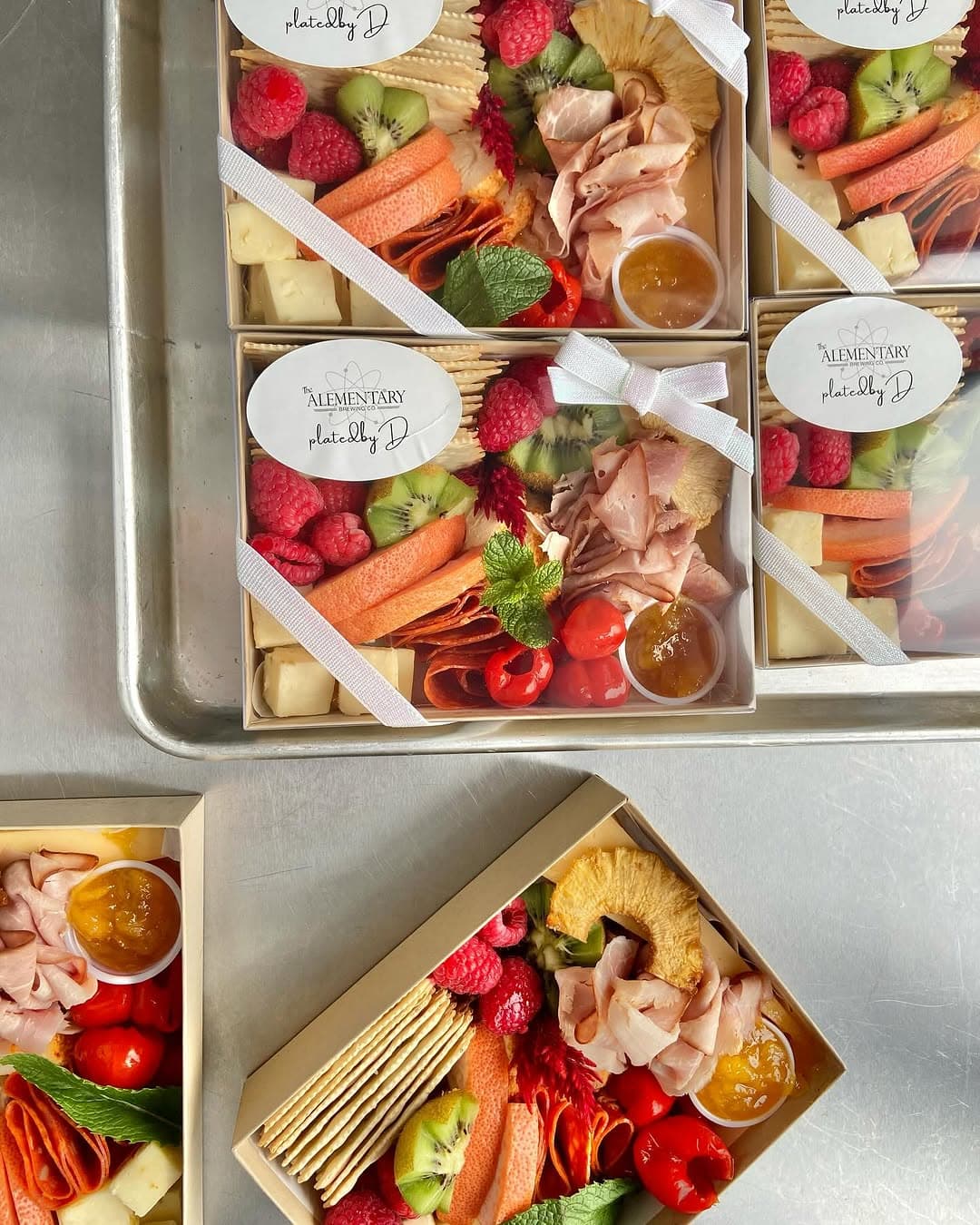 Luxury artisanal charcuterie gift sets and premium cheese packages